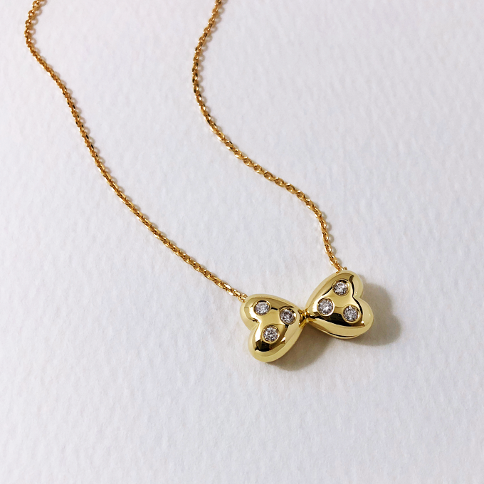 Duet Heart necklace